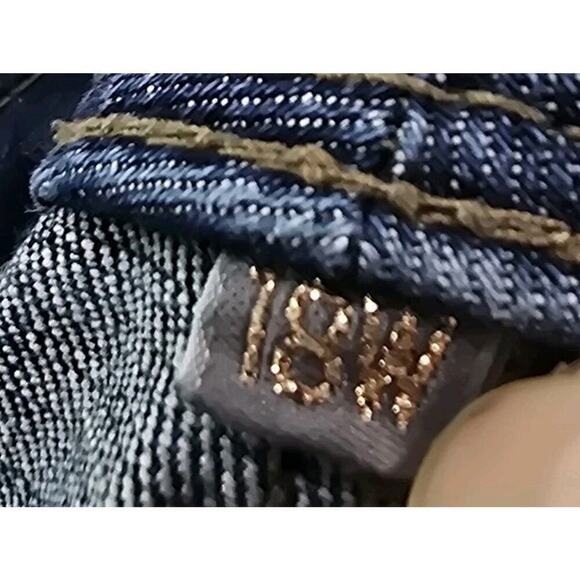 Seven Melissa Mccarthy Jeans Womens 18W Crop Denim Dark Wash Mid Rise - Picture 4 of 12